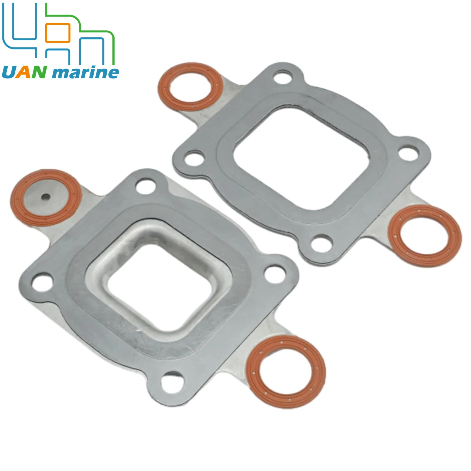 New Dry Joint Riser Gasket Open style Full Flow Elbow Gasket Restrictor For Mercury Marine Mercruiser 27-864850A02 27-864547A02