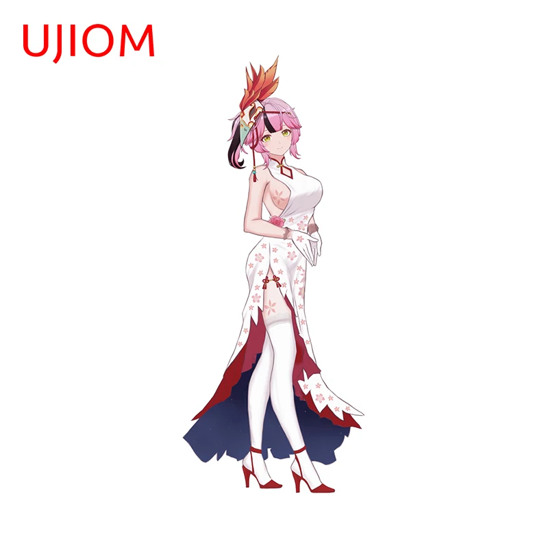 UJIOM 13cm X 5.4cm Tower of Fantasy Arashi Sexy Wall Stickers Long Legs Beautiful Girl Decal Personality Amusing Wallpapers