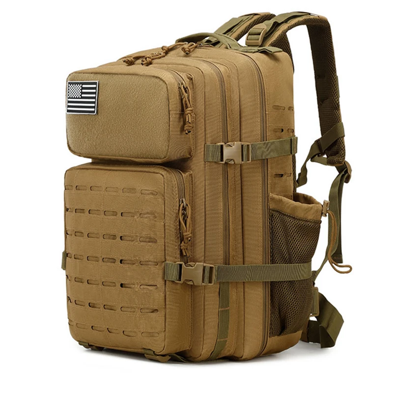 

Nesitu 45L зеленый черный хаки женский мужской тактический рюкзак военный рюкзак уличный спортивный рюкзак для выживания походная дорожная сумка M055