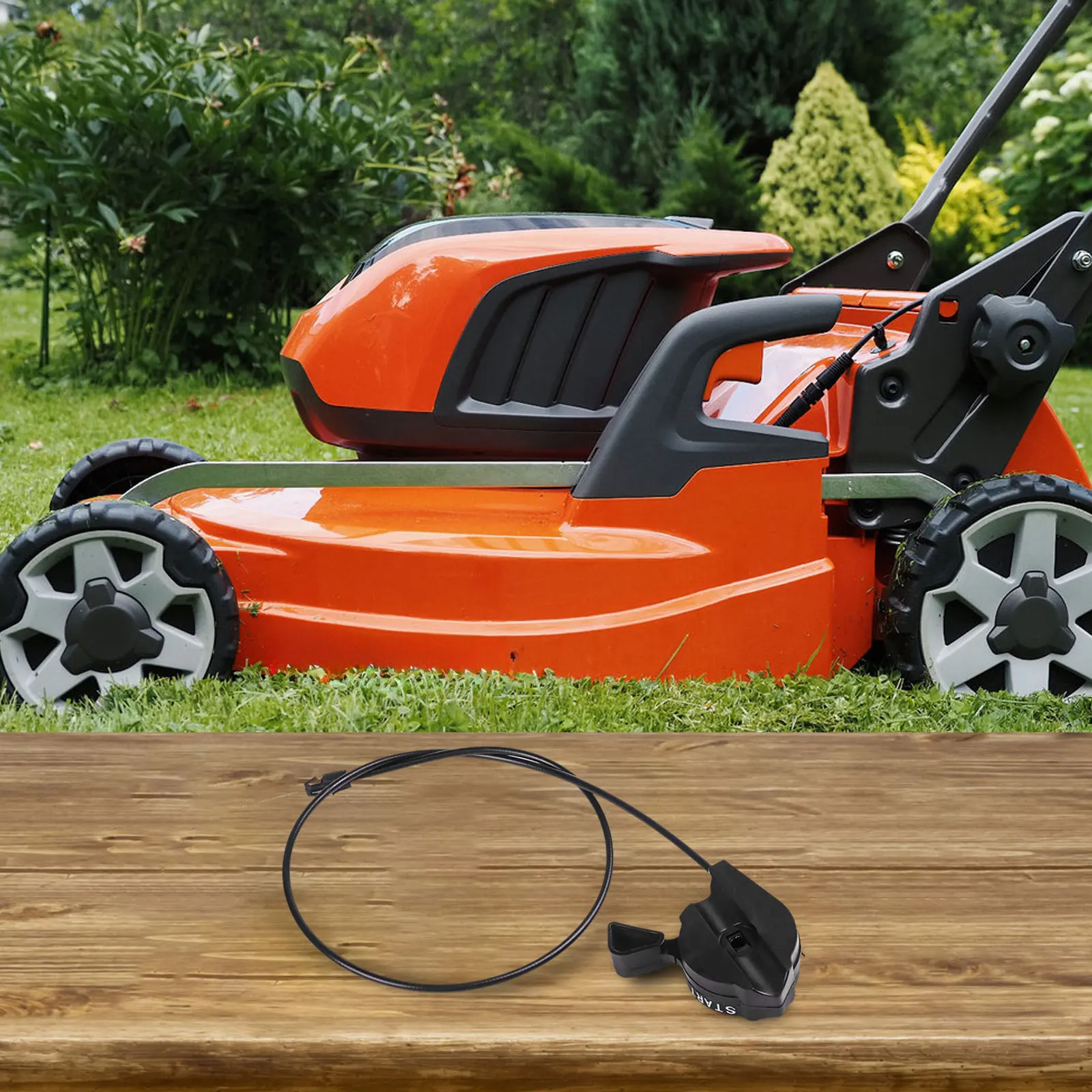 For HU625HWT For 917773745 Lawn Mower Replacement Lawn Mower Cable 32 Inches Lawn Mower Easy Installation Process