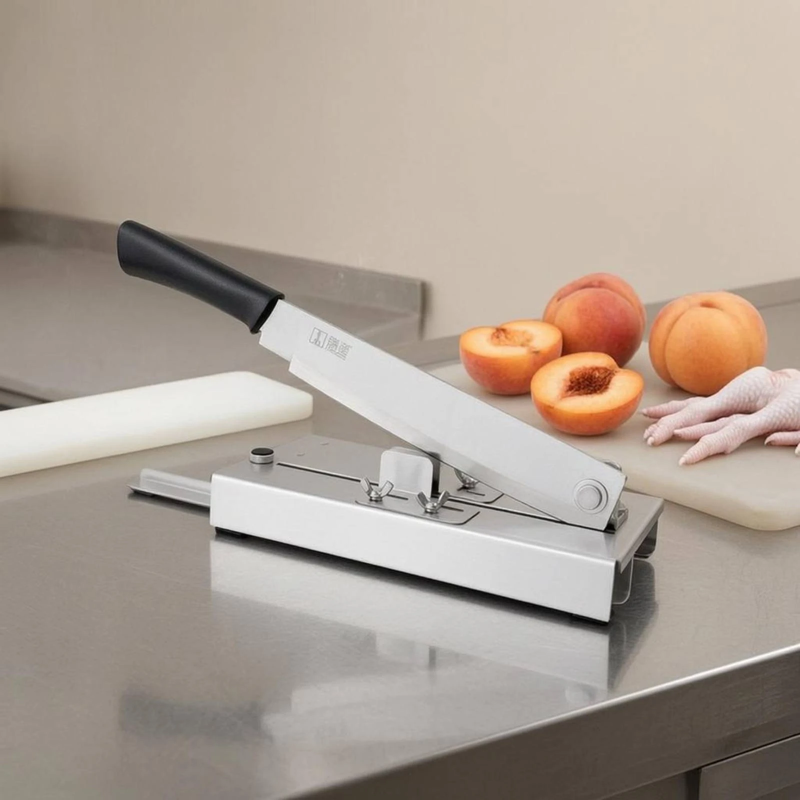 

Commercial Chicken Foot Cutter Two-Purpose Use Cutting Duck Head Splitter Stainless Steel Chopper Labor-Saving