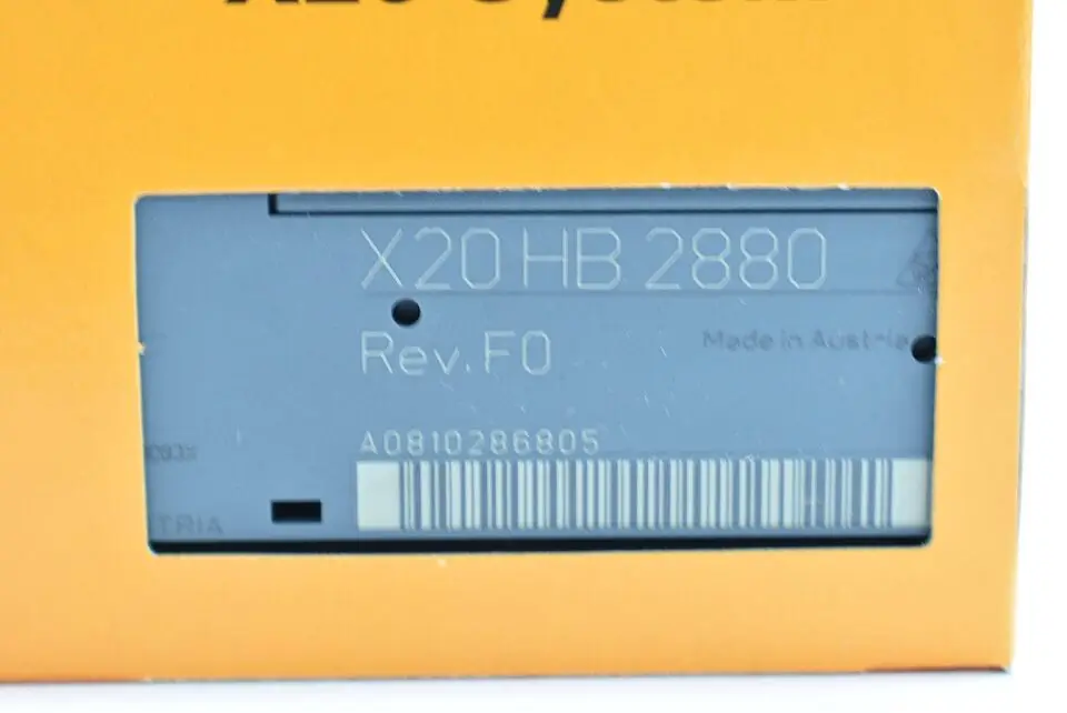 B & R-Hub de automação, X20 HB 2880 recondicionado, X20HB2880, Rev. F0