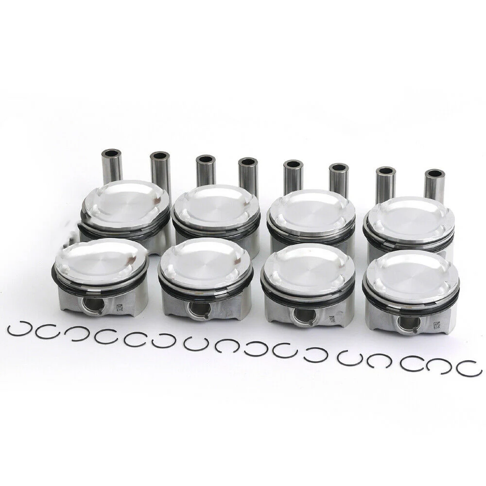 8pcs 11257598207 11257574822 11257556955 Pistons Rings Kit Φ89mm For BMW M5 M6 X5 X6 M E70 F10 S63B44 4.4T With 1 year warranty