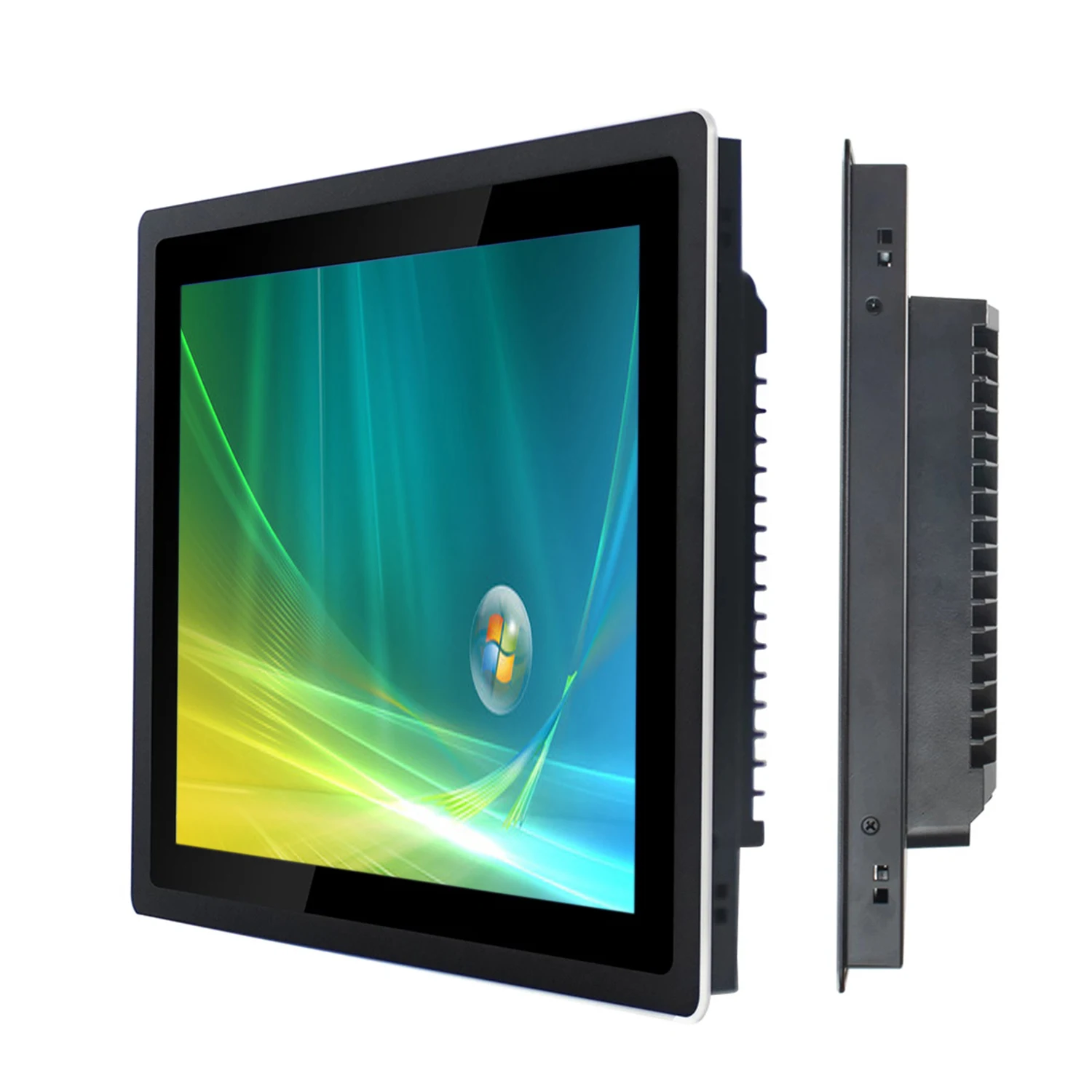 10 12" 15 inch industrial all-in-one pc touch computer with capacitive touch screen built-in wifi com for win10/11 pro 1024*768