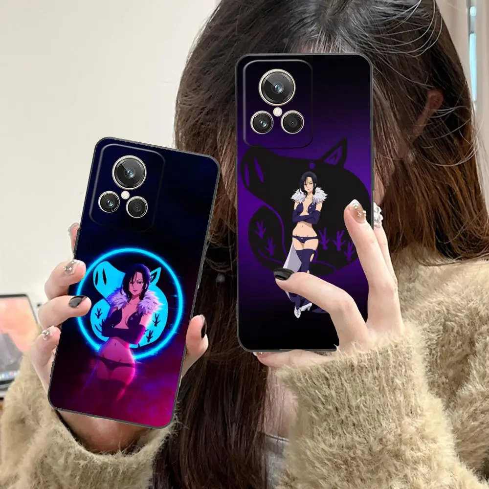 Seven Deadly Sins Merlin Phone Case for Realme GT 8 Neo Pro C75 73 71 C67 65 C55 53 C35 31 C20 15 Soft TPU Shockproof Cover - view 4