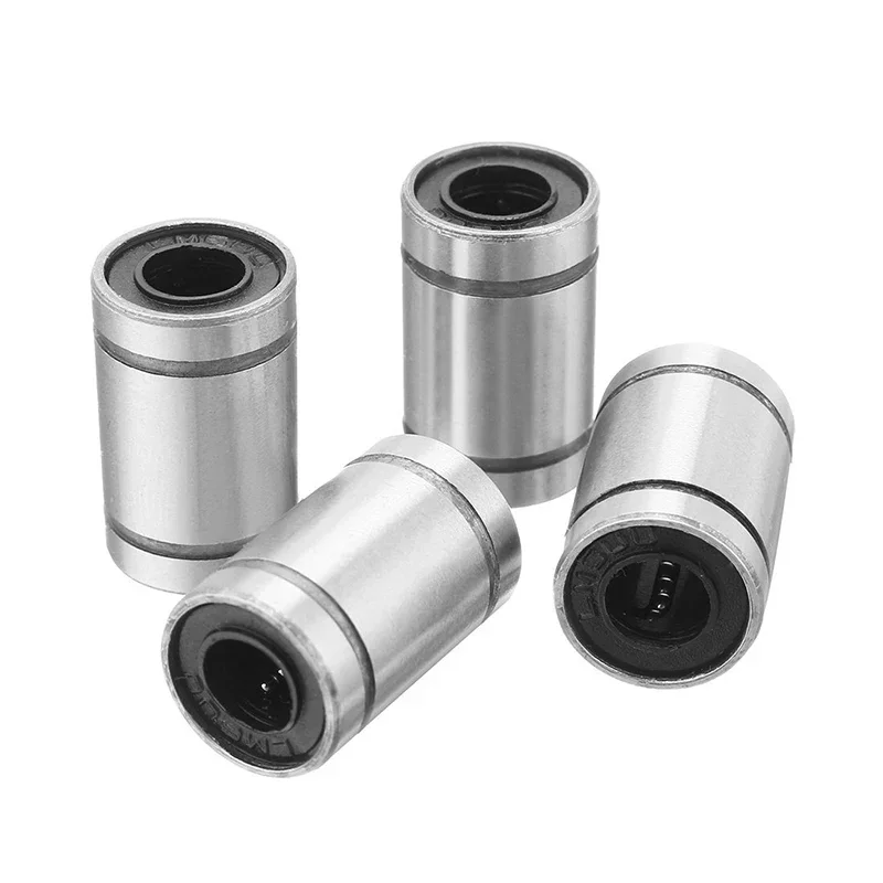 LM10UU LM16UU LM12UU Linear Bearing Linear Bushing 8mm Rods Linear Rail Linear Shaft Parts CNC 3D Printer