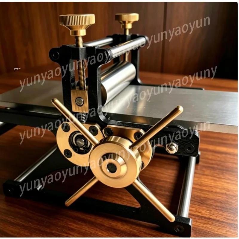 YJ-10 Manual Engraving Rubbing Machine for Bookplate Relief Woodcut DIY Art Craft Portable Small Printing Tool for Art Students