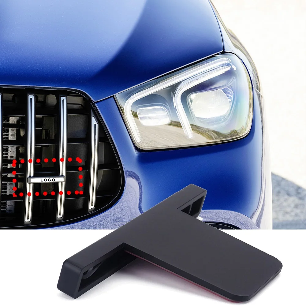 

Наклейка на решетку радиатора для Mercedes Benz W212 W205 GLA GLB GLE GLC GLS A B S C E