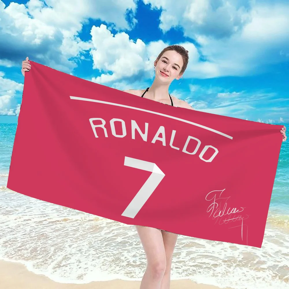 

Полотенца для ванной комнаты для взрослых C-Cristiano Ronaldof-F Быстросохнущие полотенца для тела Женский халат Душ Детское банное полотенце для волос