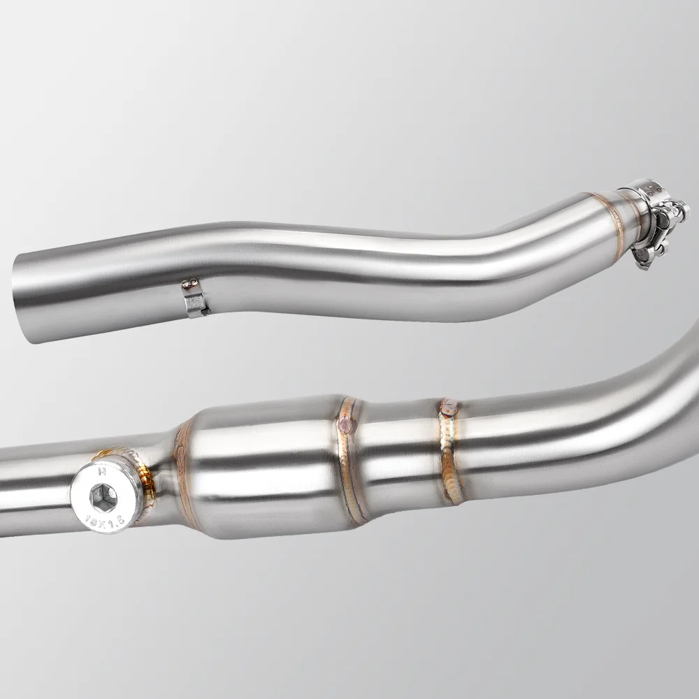 MT15 R15 V3 V4 V4 Motorcycle Exhaust System Stainless Steel Pipe Head Pipe 2017-2025