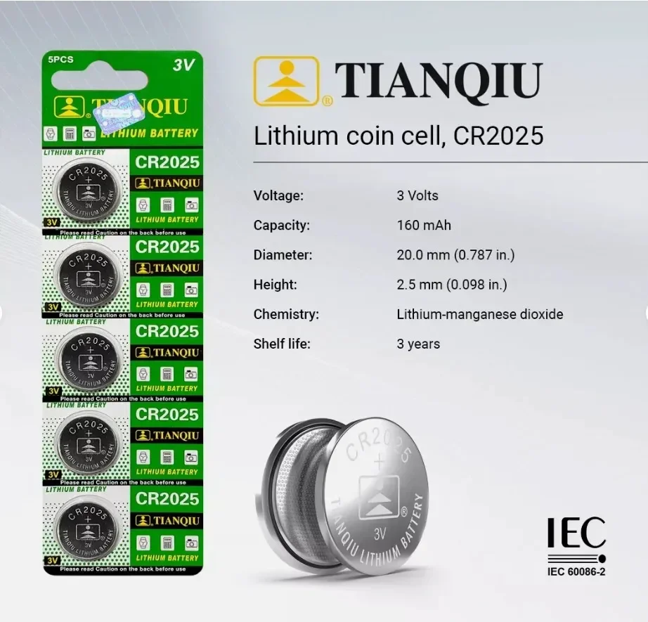 2-50PCS CR1632 Lithium Button Battery CR 1632 DL1632 BR1632 LM1632 ECR1632 3V Coin Cells Batteries For Watch Remote Key