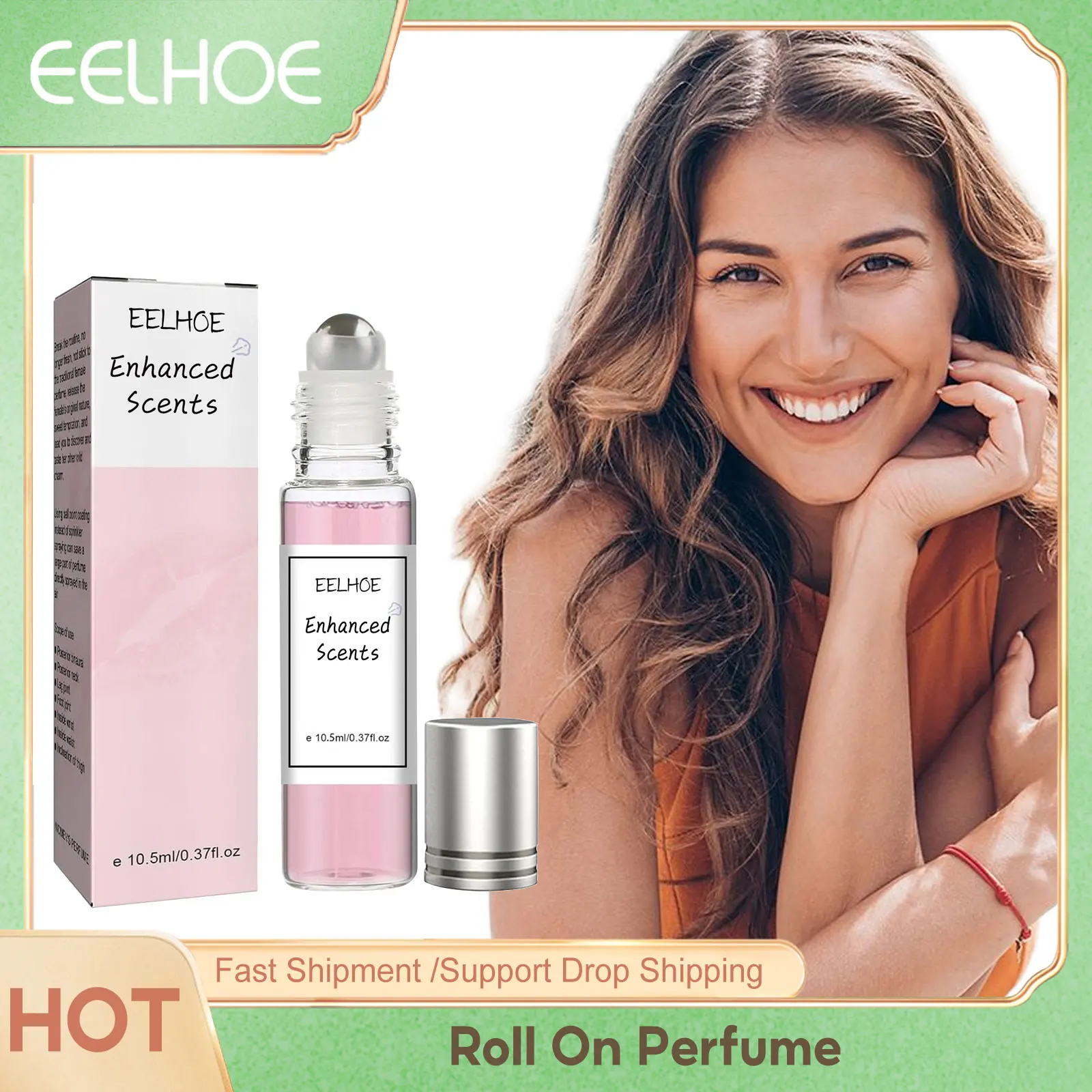 Perfumy Roller Ball długotrwały wzmocniony zapach feromony lekki zapach naturalne perfumy efektowne przyciąganie perfumy dla kobiet