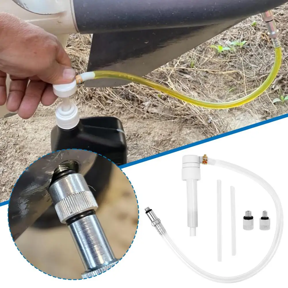 Universele Lagere Unit Tandwieloliepomp Met 3/8 Inch 8/10mm Adapter Lagere Tandwielolie Voor Boot Buitenboordmotoren Olie Metalen Ada C7I0