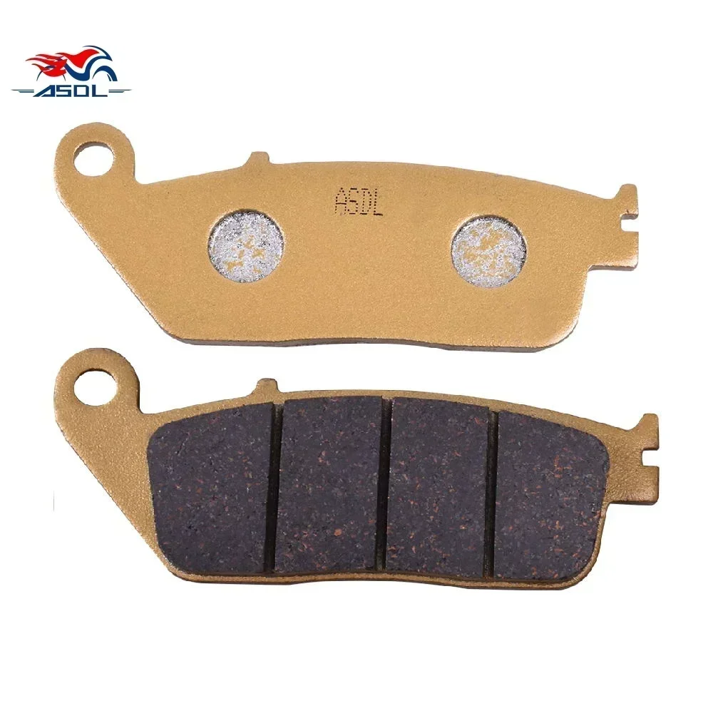 Motorcycle Accessories Front Rear Brake Pads Disc Tablets For HONDA NTV600 1988-1997 NTV Revere 600 NT650 Hawk GT NT 650 88-1991