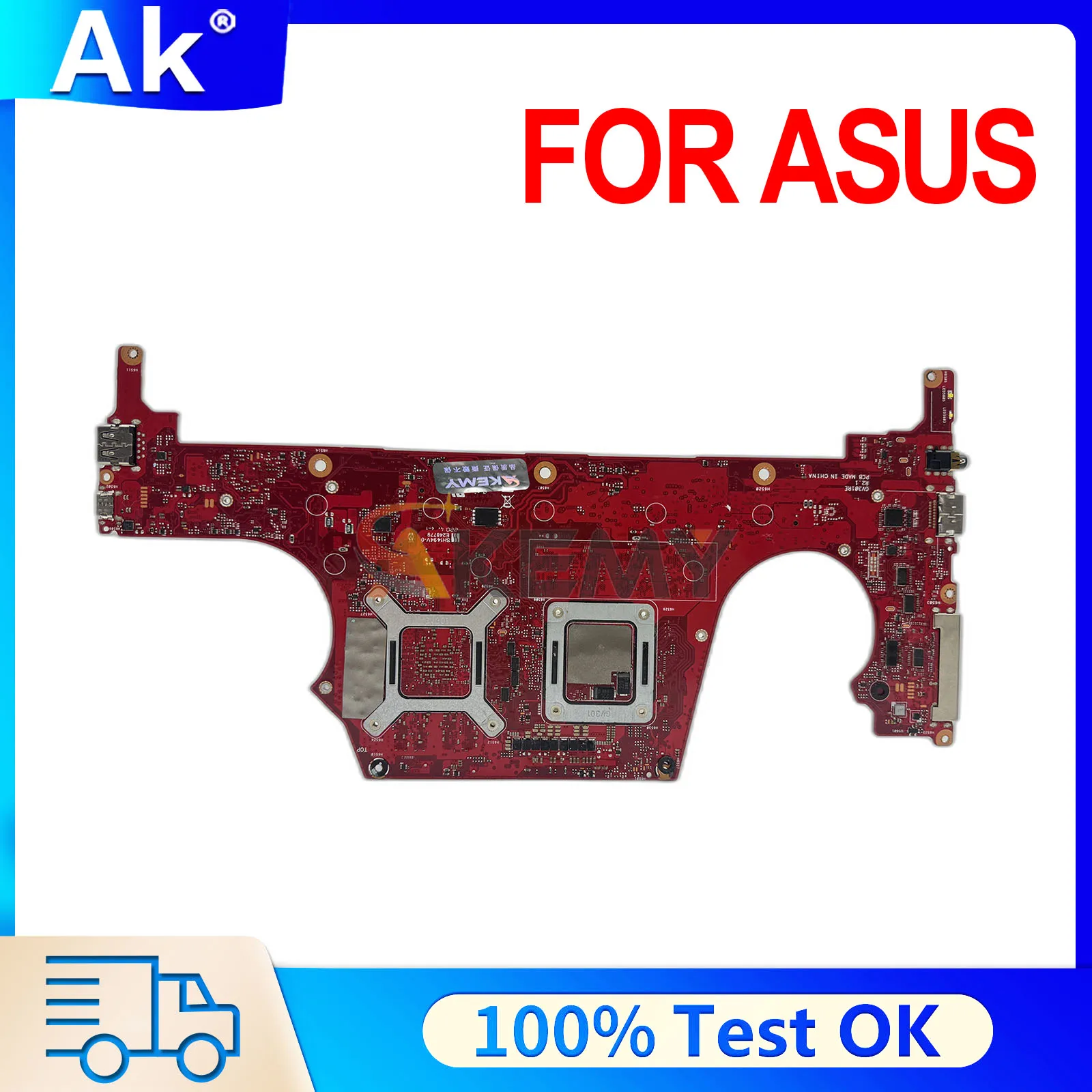 

GV301RC GV301RA Mainboard For ASUS ROG Flow X13 GV301RE GV301R Laptop Motherboard R7-6800H R9-6900H 16G/32G RTX3050/RTX3050TI