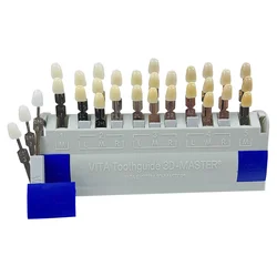 Teeth Shade Guide Classical Dentistry Equipment Teeth Whiting Porcelain VITAPAN Tooth Model Colorimetric Plate