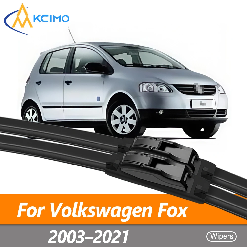 

Front Wiper Blades Set For Volkswagen Fox 2003–2021 (Pair) Volkswagen Suran Windshield Wipers Replacement Easy Install