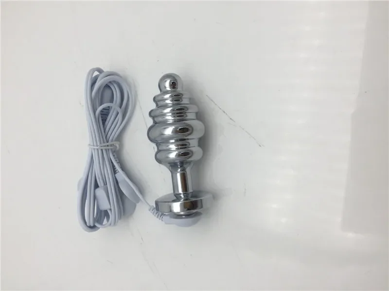 Electric Shock Anal Plug para Mulheres, Produtos Sexuais, Brinquedos Eróticos, Massagem por Pulso, Acessório de Paquera, Estimulação Múltipla, Corpo