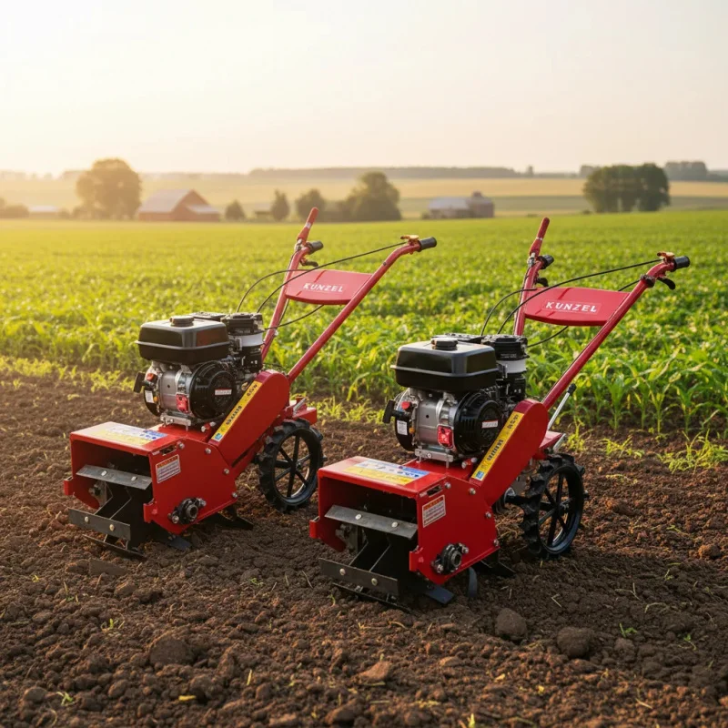 

New Black & Red Design | All-In-One Gas Lawn Mower And Brush Cutter For Home & Garden