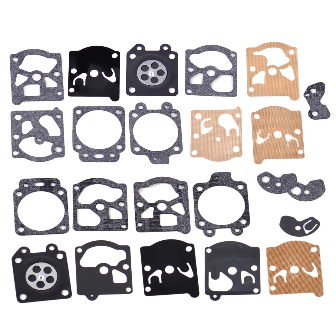 LETAOSK High Quality Carburetor Rebuild kit Carb Gasket Diaphragm Repair fit for Walbro K10-WAT K20-WAT WA WT Series