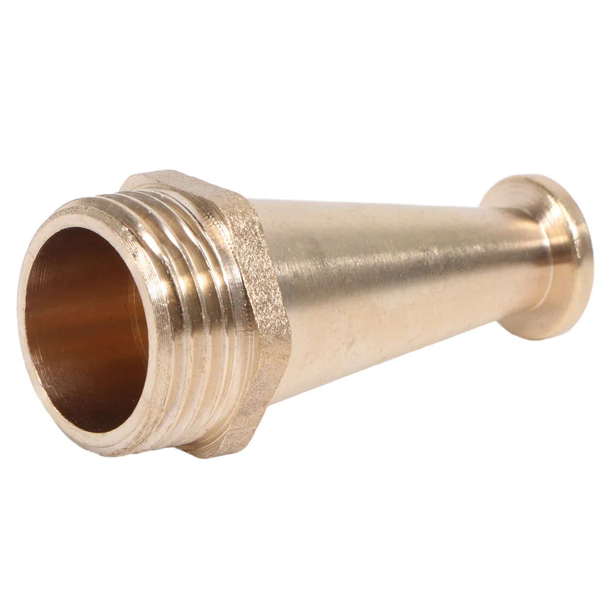 

1/2 Inch Pure Copper High Pressure Solid Brass Hose Jet Nozzle Sprayer for Cleaning Patios Sidewalk Driveway Gutters
