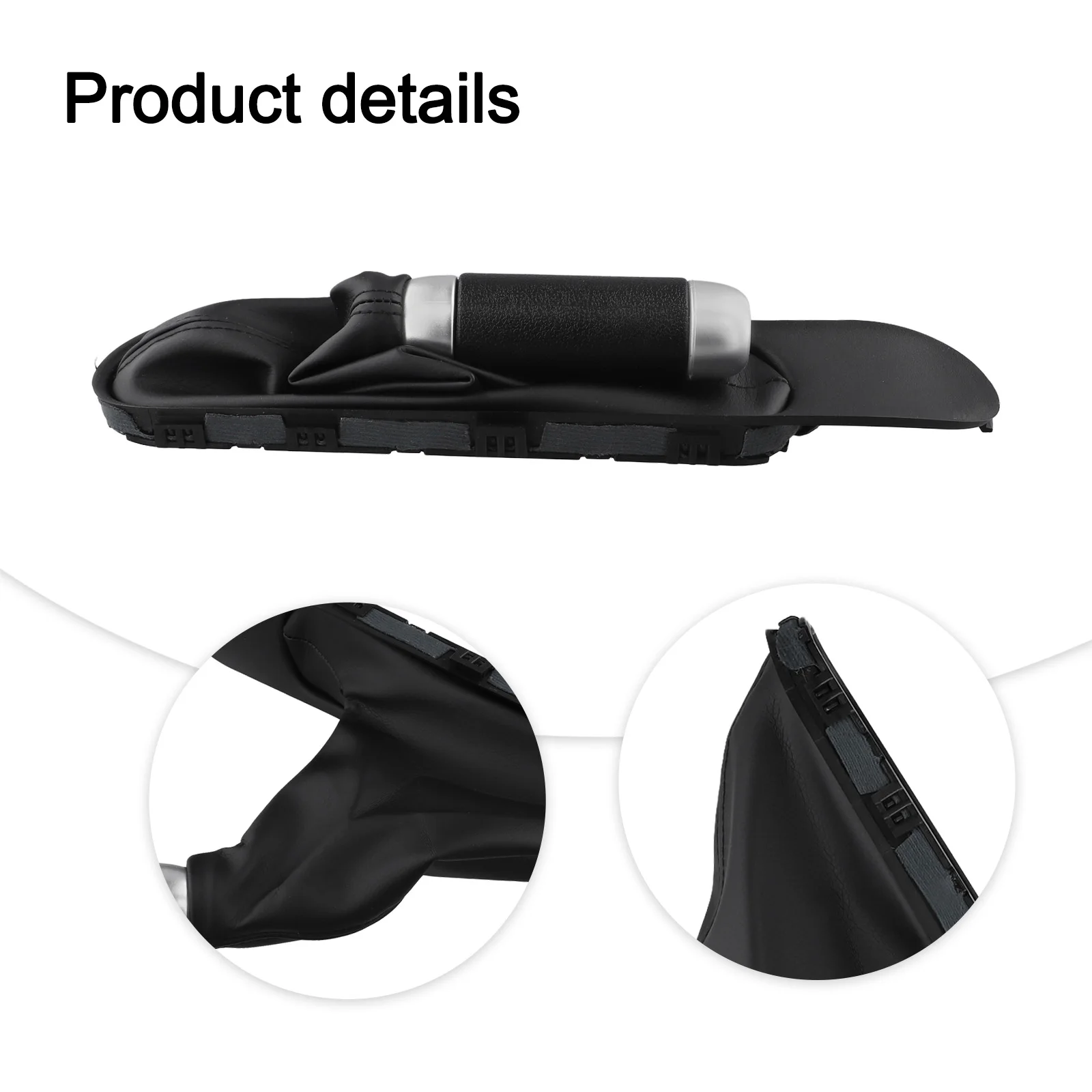 Car Auto Shift Handbrake Lever 2012 Shift Knob Handbrake Lever Cover Brake Boot For Mini  For Cooper R56 R57 R55 R58