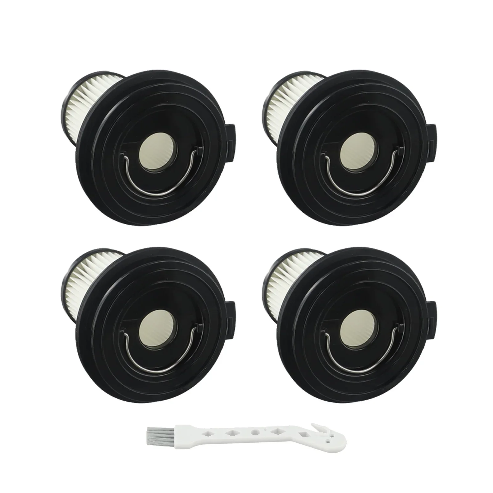 Kit de filtración para Bissell CleanView XR 200W, 4 filtros de repuesto y cepillo de limpieza, absorción eficiente de suciedad y polvo