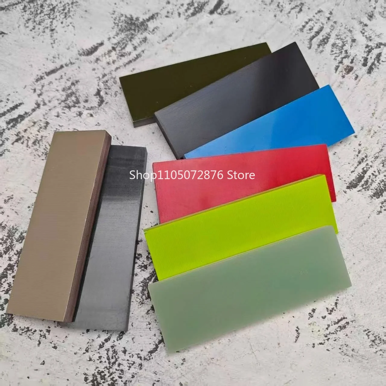 1 Piece Multi-colors Composite G10 Knife Handle Material Scales Non Slip Grips For Custom Handmade Knife Craft Replacement Parts