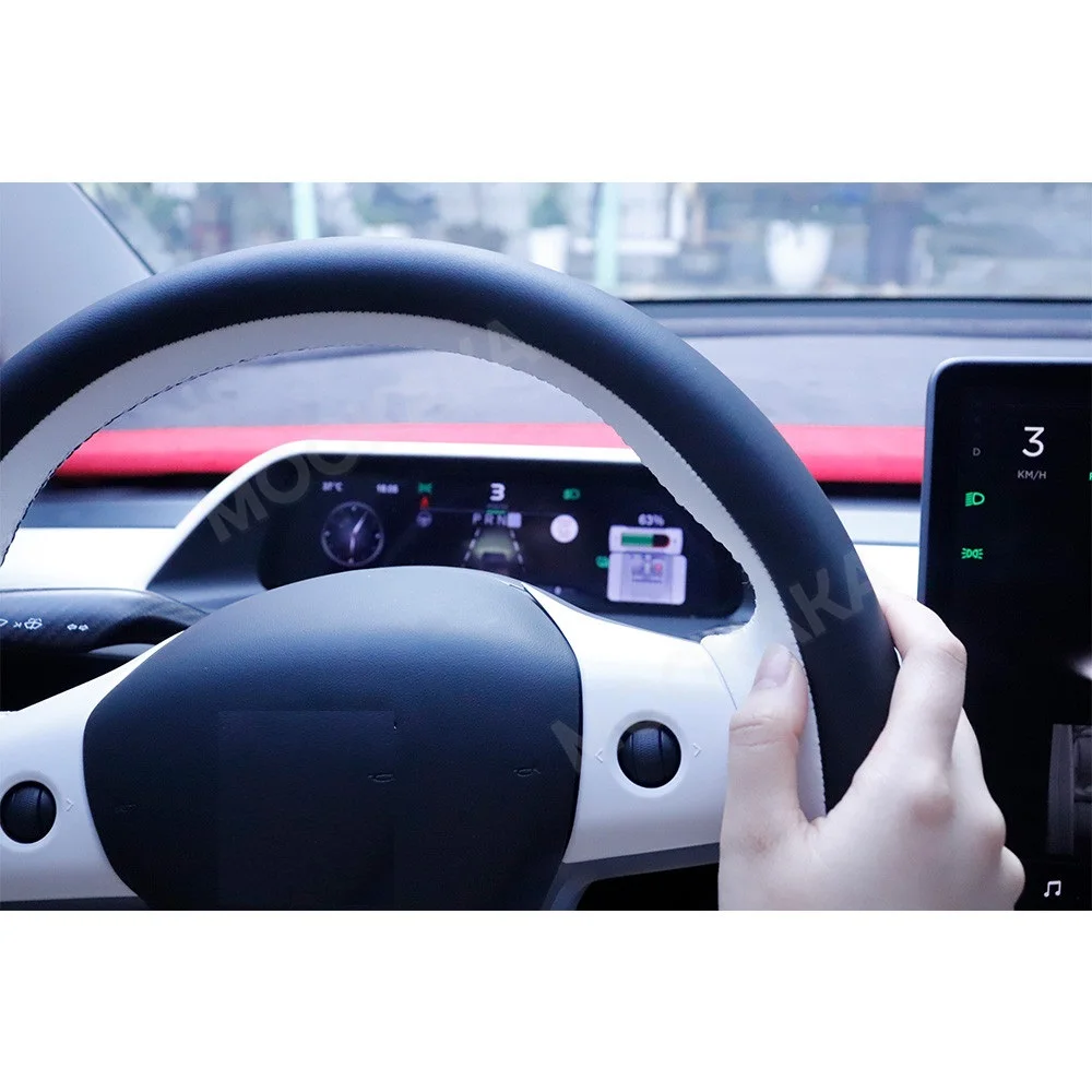 Strumento virtuale per auto Android per Tesla Model 3 Y Digital Cluster LCD Dashboard Display navigazione GPS per Tesla Mod