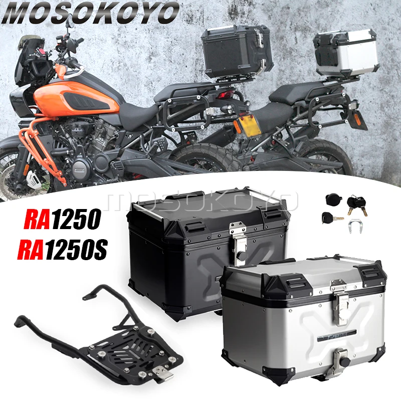 

Motorcycle Helmet Box Top Tail Rear Luggage Storage Tool Cases Lining For Harley Pan America 1250 Special RA1250 RA1250S 21-24