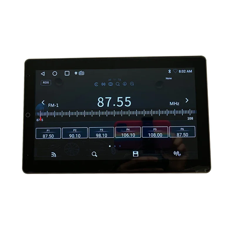 Reproductor de Dvd Universal para coche Android IPS de 10,1 pulgadas, pantalla táctil Multimedia para coche, Radio Gps con BT, FM, RDS, estéreo para coche