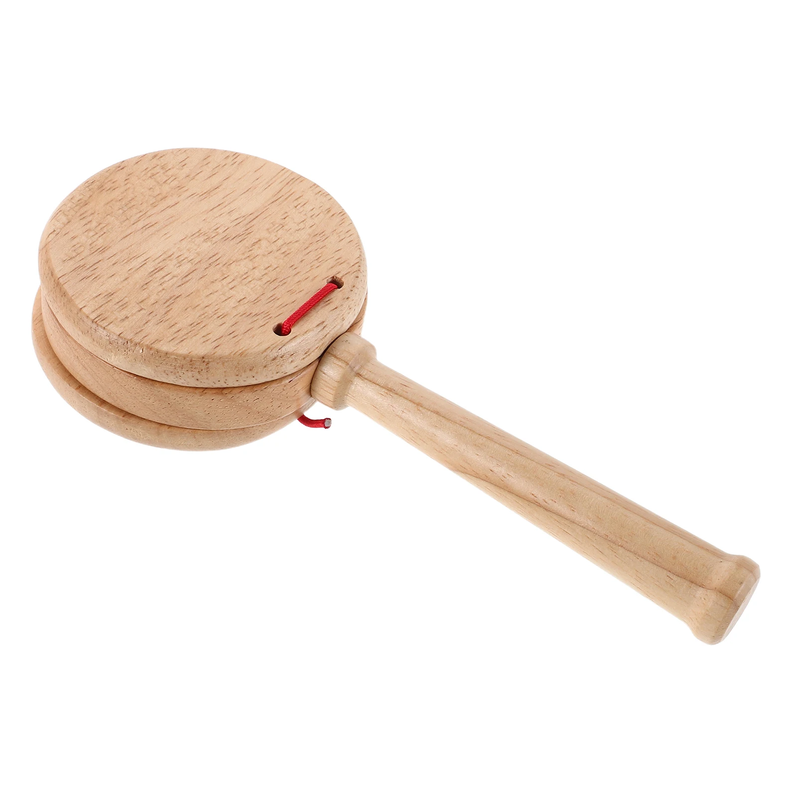 เด็ก Percussion Early Education ของเล่นมือถือ Castanets เด็กวัยหัดเดินของเล่นดนตรีไม้ Rhythm Instrument ของเล่นเด็กดนตรี