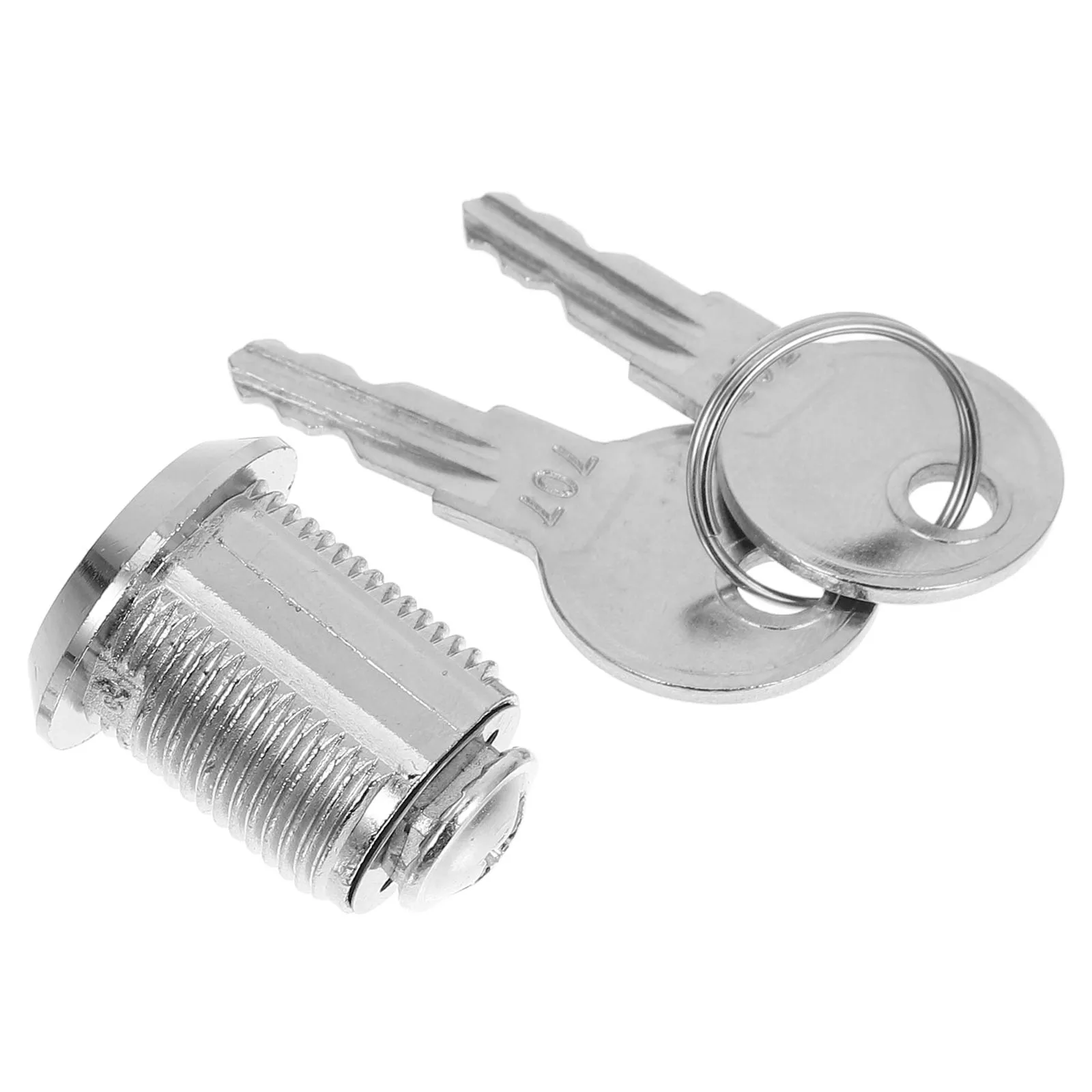 1 Juego de cerradura para cajón, cerradura para gabinete, conexión duradera de Metal, núcleo giratorio, archivadores seguros, cerraduras para cajones de escritorio, uso de oficina