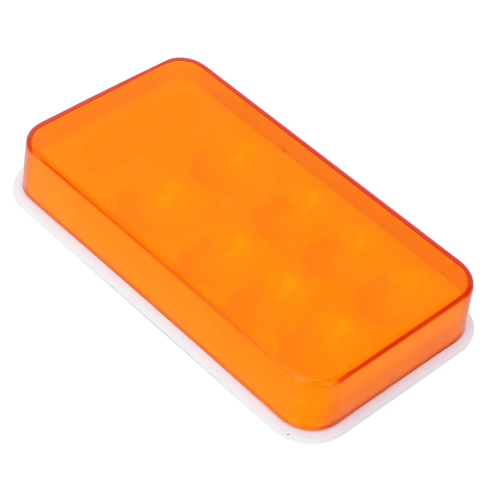8 Slot Dental Mixing Palette High Temperature Resistance Anti Light Ceramic Palette With Cover Protect Store Mixing Box