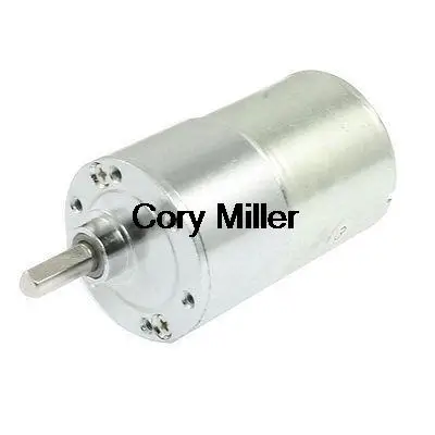 ZGB37RG 60RPM Output Speed DC 24V 0.33A Electric Gearbox Motor