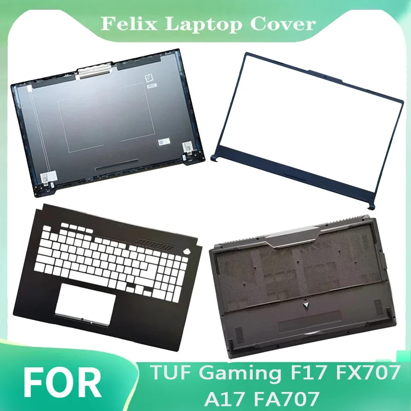 

For TUF Gaming F17 FX707 A17 FA707 Laptop Back Cover/Front Frame/Top/Hinge PC Case Laptops Computer Notebook Accessories
