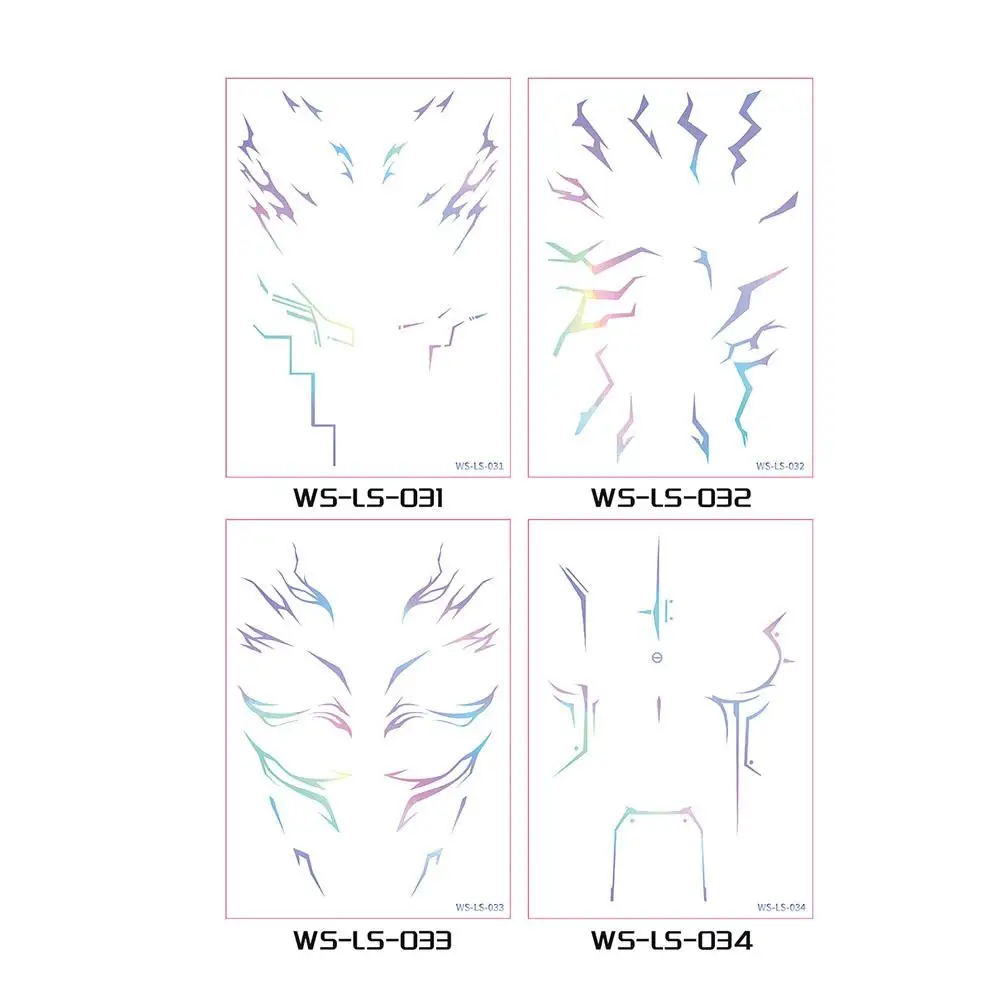 

Kpop Demon Hunter Tattoo Stickers Huntrix Tattoos Party Demon Tattoo Sticker Rumi Decals Party Gifts Party Costume Supplies