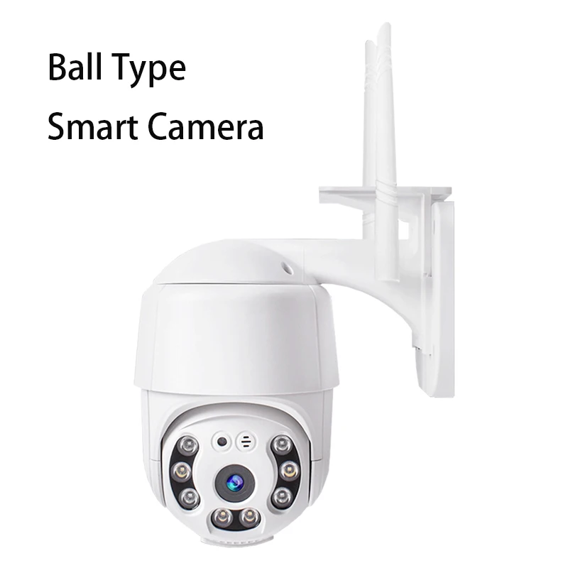 Security Protection Camera waterproof outdoor wireless monitor Network Ball Type Smart Camera WiFi CCTV Camera Tuya Video Cam