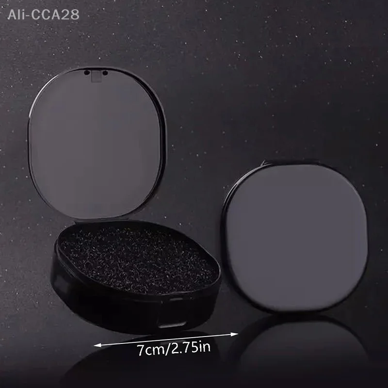 Éponge nettoyante pour pinceaux de maquillage, dissolvant pour documents, boîte en polymères, pour poudre et cosmétiques