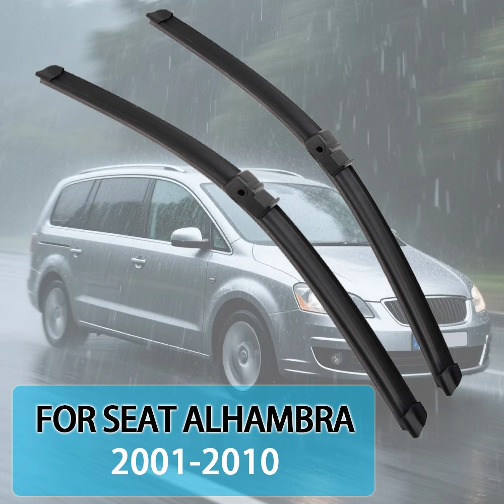 Auto Wischer Klinge Für SEAT ALHAMBRA 7M MK(1 2) MPV 2001-2023 Windschutzscheibe Gummi Refill Frontscheibe wischer Auto Zubehör