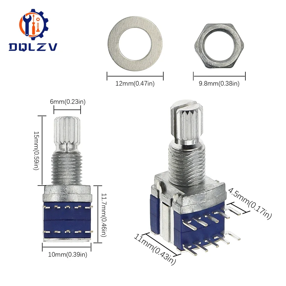 RS1010 Band Switch Rotary Switch Gear Change Switch 1 Pole 5 Position 2 Pole 3 /4 Position