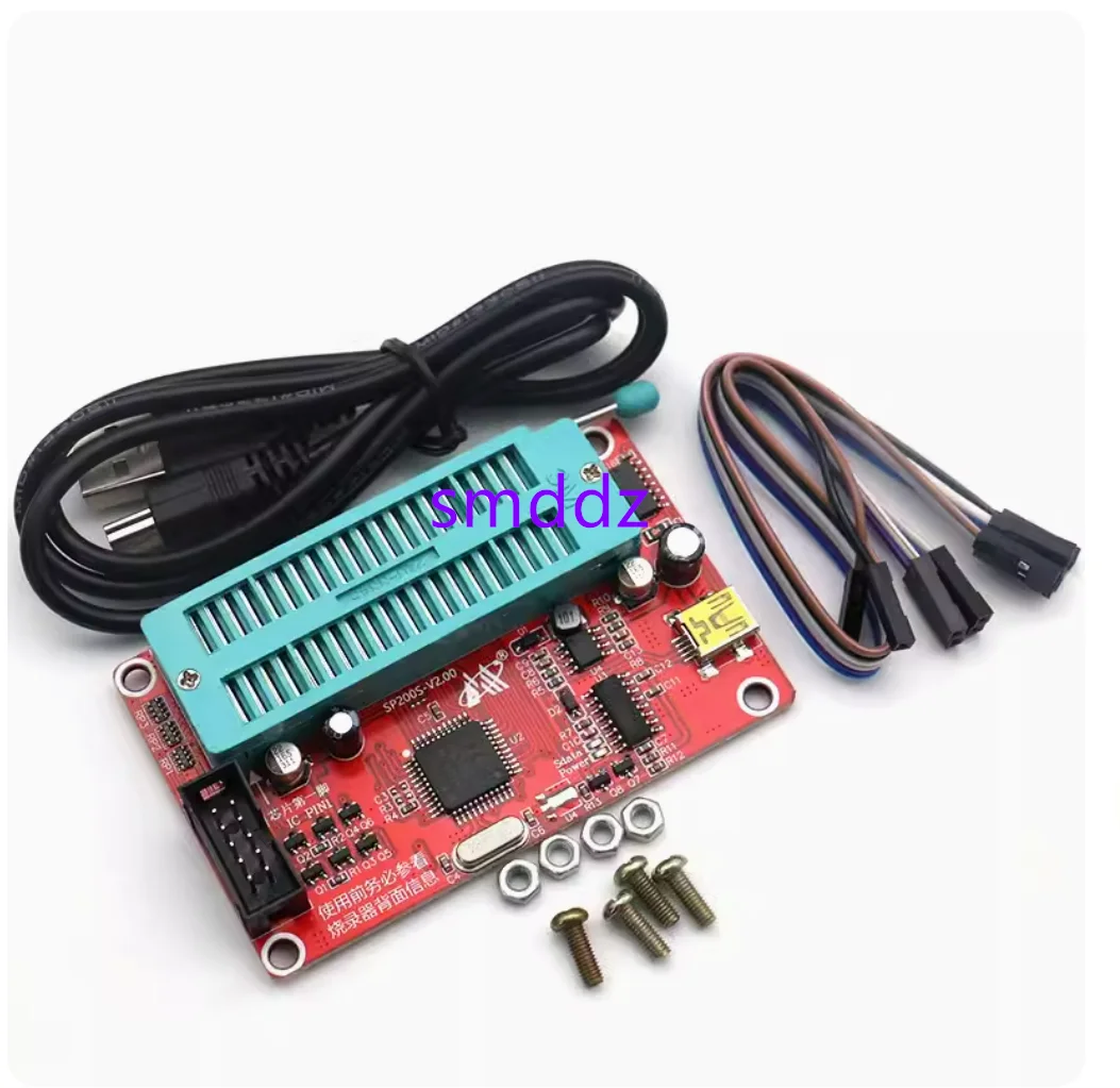 1pcs /  STC89C52 programmer 51 microcontroller 24/93 storage chip burner AT89C52 downloader SP200S