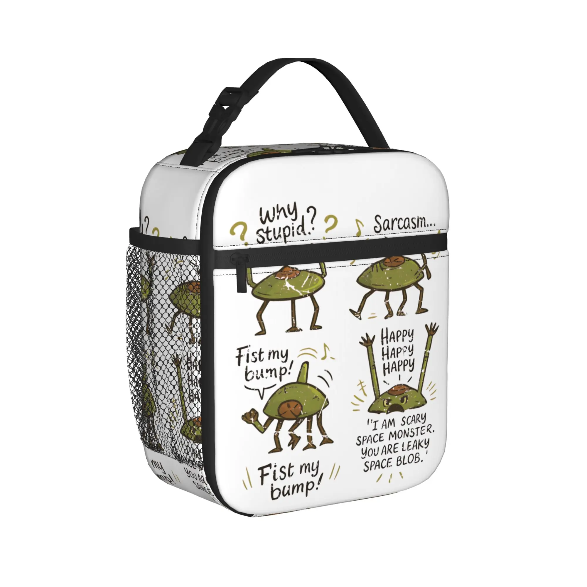 Rocky Amaze Project Hail Mary Book Insulated Lunch Bag Cooler Bag Reusable,Lunch Container  Portable Tote Lunch Box Food Handbag