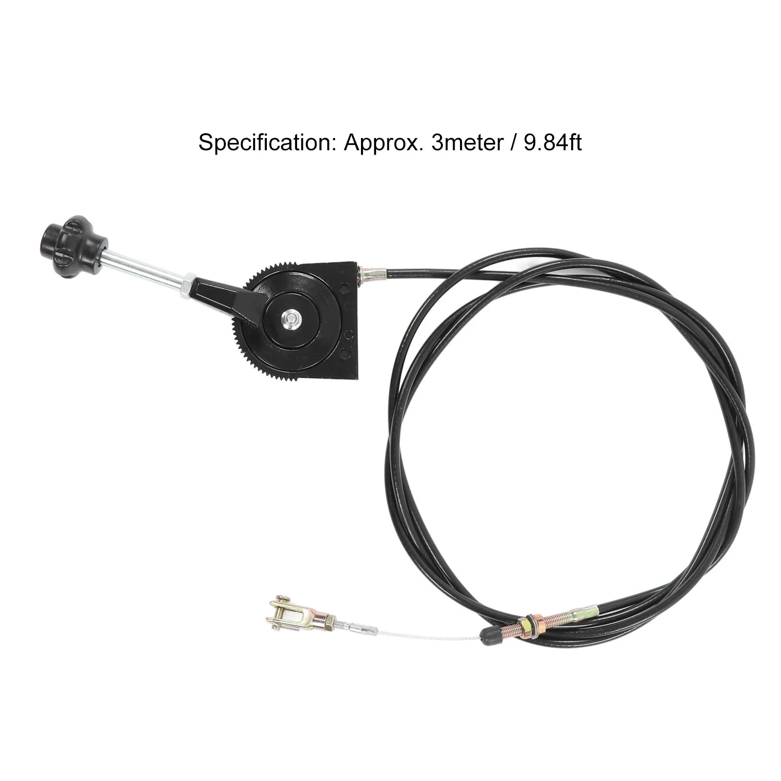 Excavator Manual Throttle Cable Controller Control Line 3meter Accessory for Mixer Truck Excavator Throttle Controller Cable