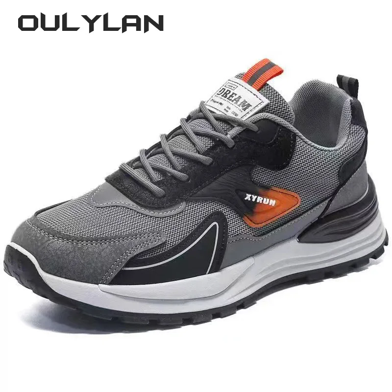 2024 Retro Comfortable Men\'s Shoes Fashion Mens Sneakers Autumn New Brand Design Comfortable Soft Soled Men Running Shoes