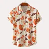Men's 3D Printed Casual Shirts Plants Mushroom Graphic Collection