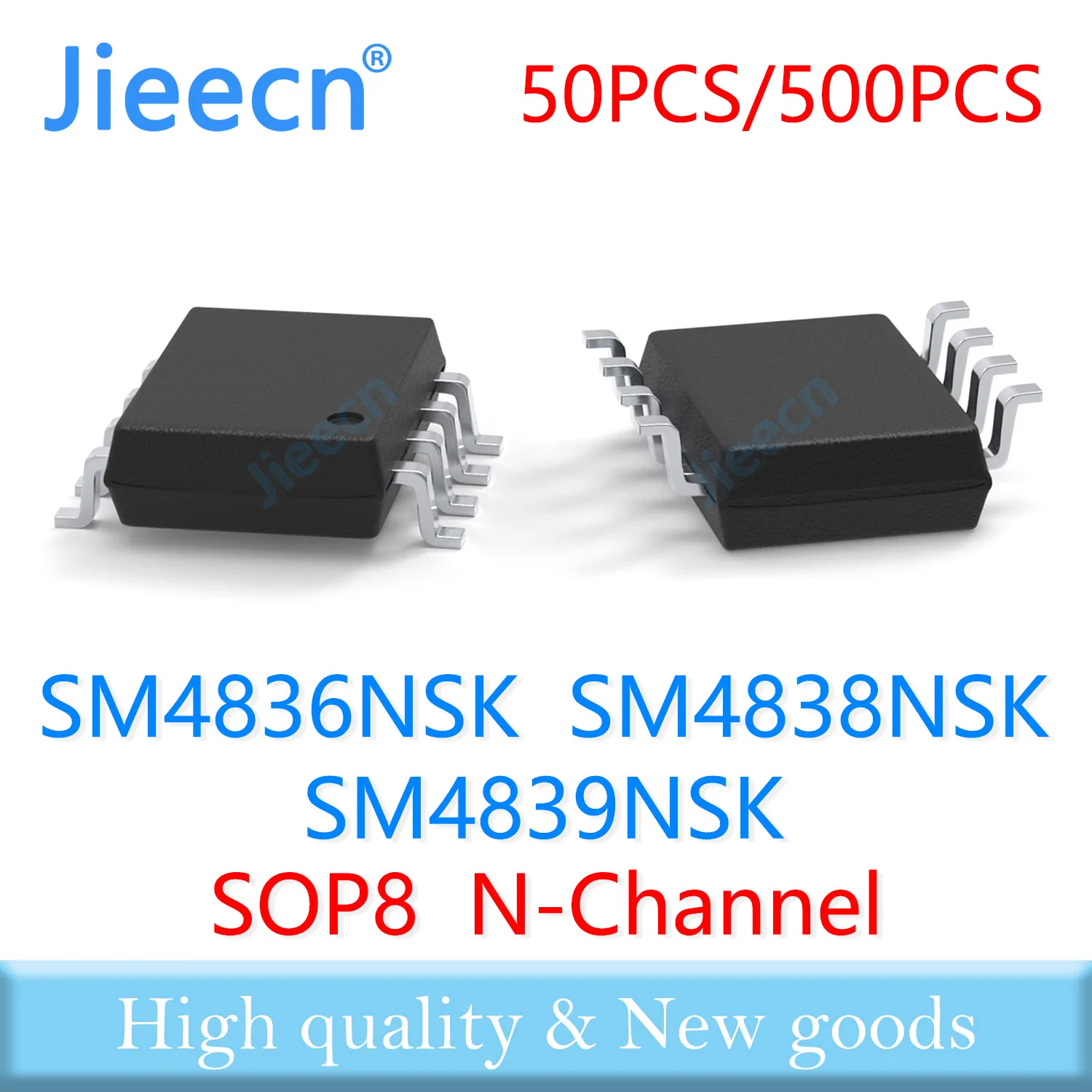 

Jieecn 50 шт. 500 шт. SOP8 SM4836NSK SM4838NSK SM4839NSK N-КАНАЛЬНЫЙ Высокое качество