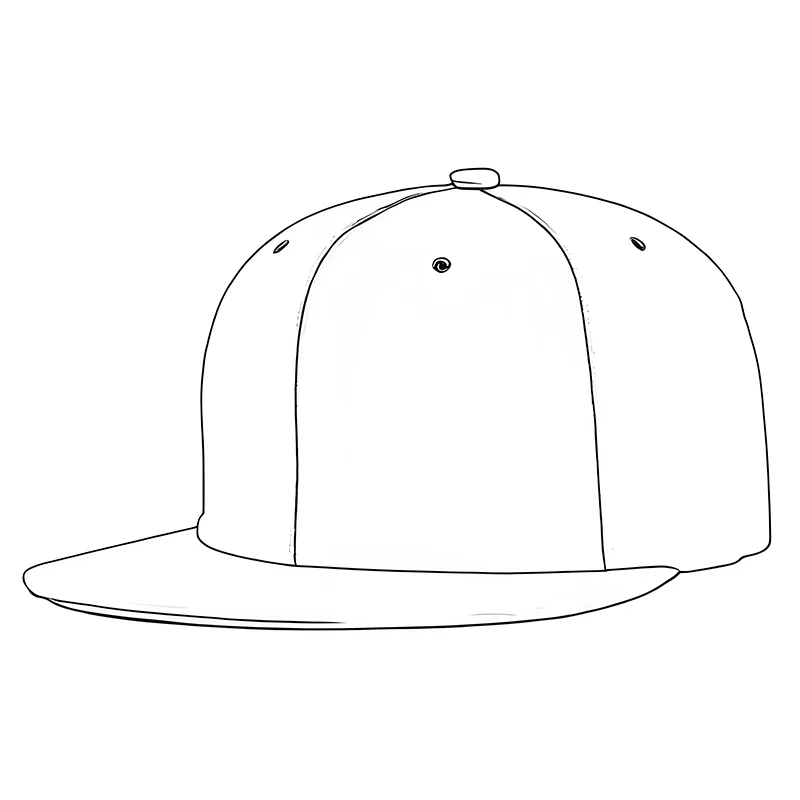 لون نقي فارغ الكبار في الهواء الطلق عادية الشمس قبعة بيسبول الرجال النساء الهيب هوب الرياضة كرة السلة Snapback قبعة #1