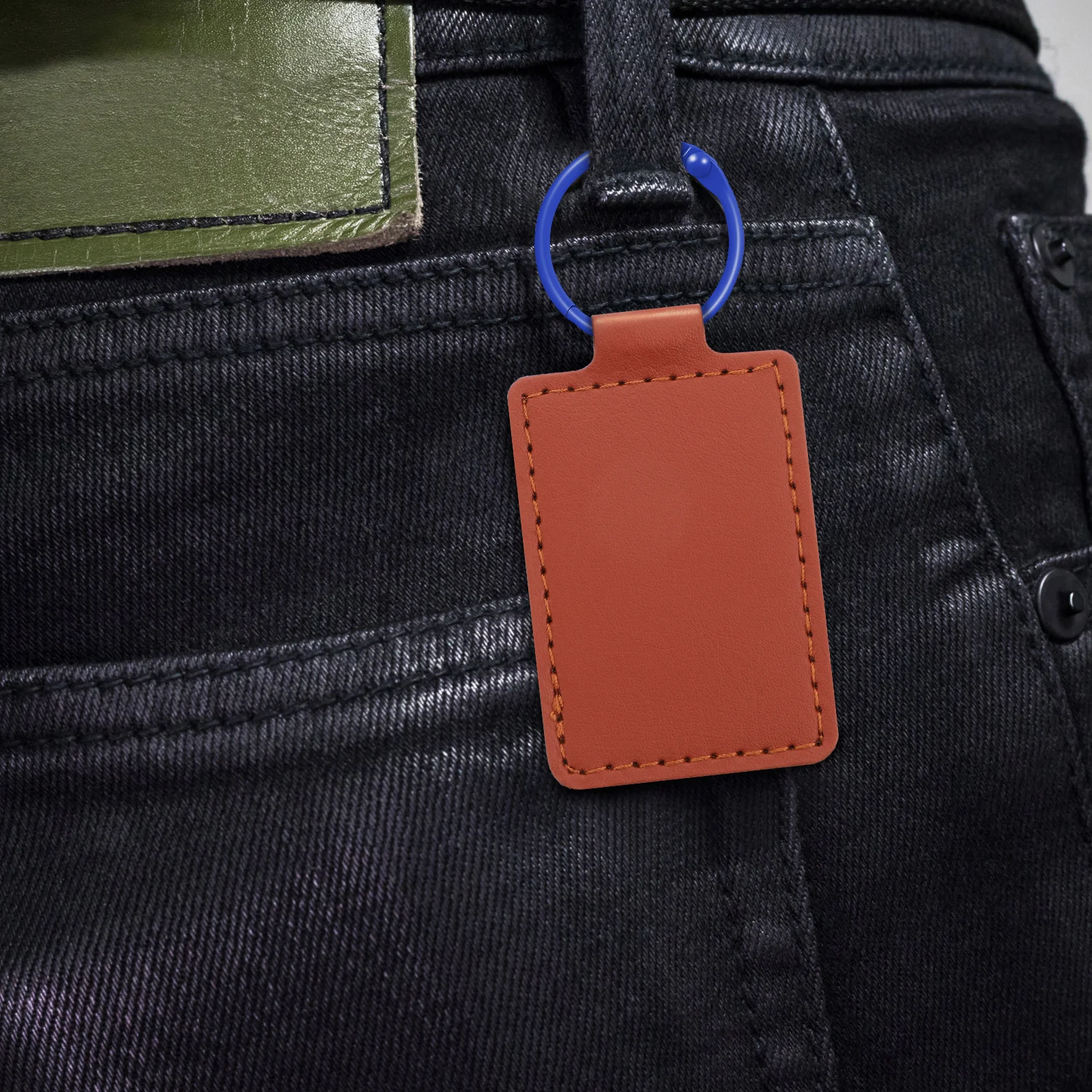 50 Pcs Notebook Colorful Keychain Pendant Ring Binder Rings Books Leaf Loose Loose-leaf Colored Office