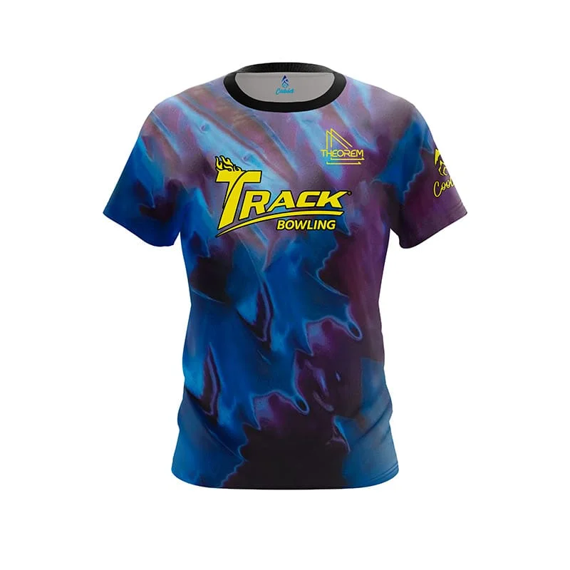 Neues Herren-Bowling-Trikot mit Tornado-Blitz-Druck, Kurzarm, Performance-Sport-T-Shirt, Pro-Bowler-Fan, Casual Streetwear – Detail 12
